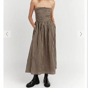 Dissh Gingham Dress - NWT